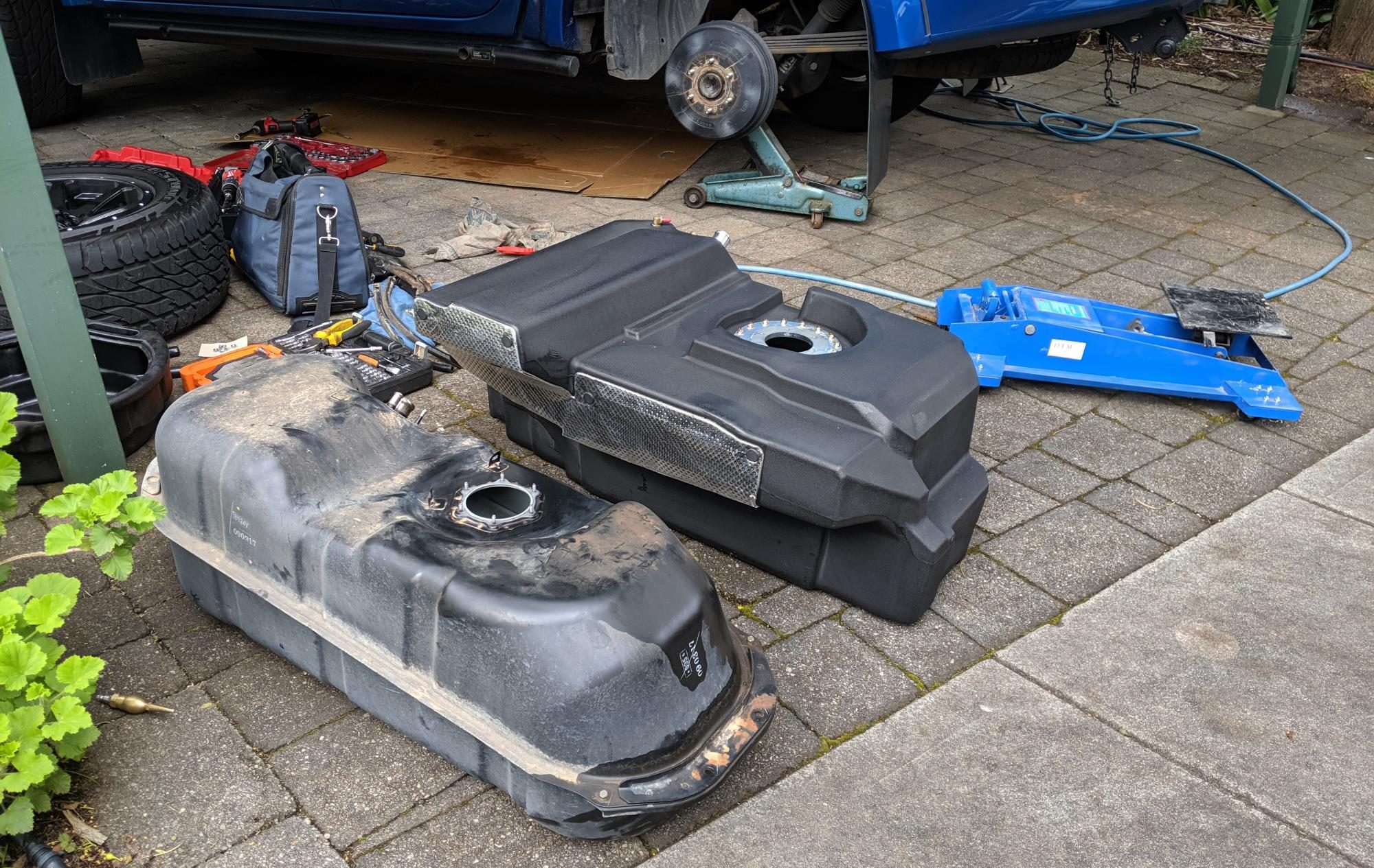 ARB Long Range Fuel Tank, do you need one? Fitted to the Isuzu