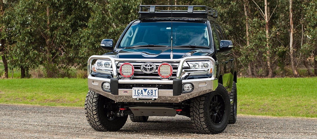 ARB Alloy Bull Bar Now Available For 2016 LandCruiser 200 Series GX And ...